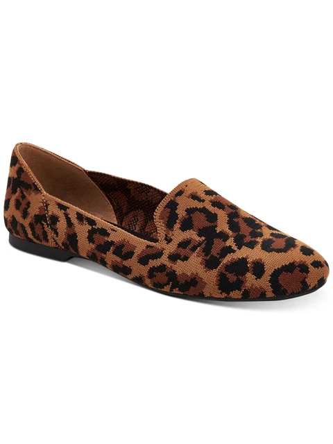 ALFANI Womens Brown Step 'N Flex Technology Rorrii Round Toe Slip On Loafers 8 M