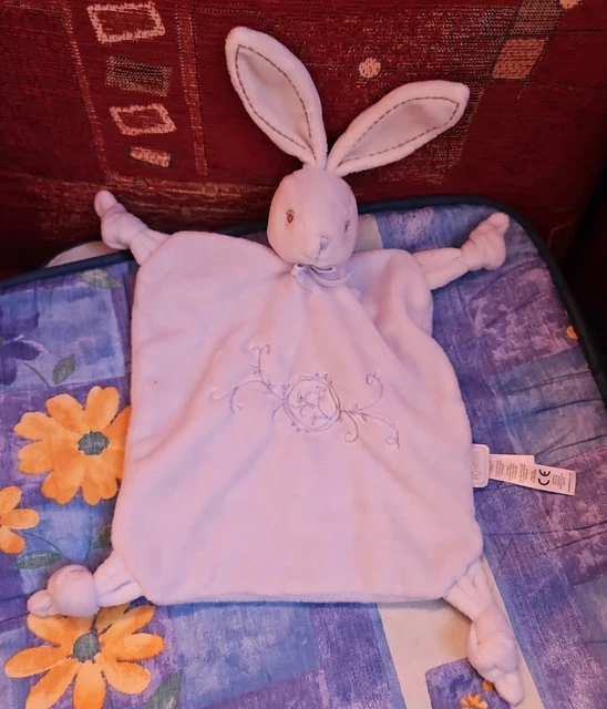Doudou Coniglietto Jeminil Primo Peluche | Morbido 28 Cm | Lavabile In Lavatrice | Rosa