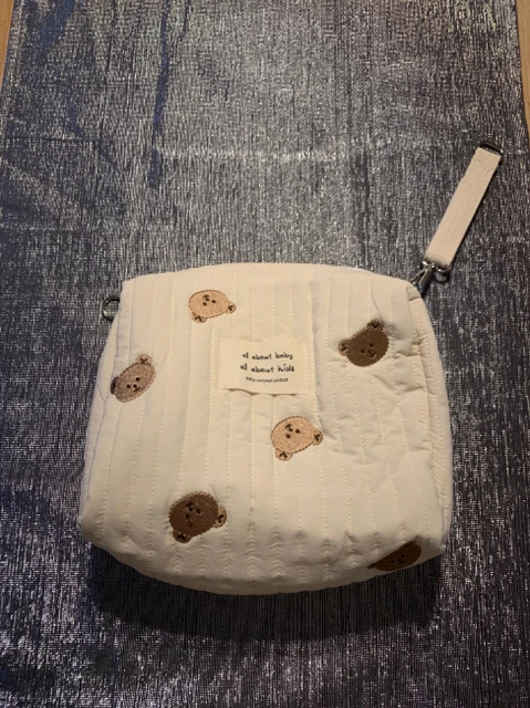 Diaper Bag Baby Cotton Portable Reusable Stroller Nappy Storage Caddy Organizer 8