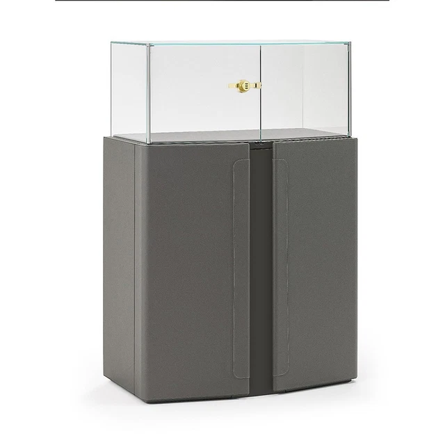 Serratura Per Armadio A Vetro Senza Fori - Doppia Porta Con Chiave Universale - Foto 3