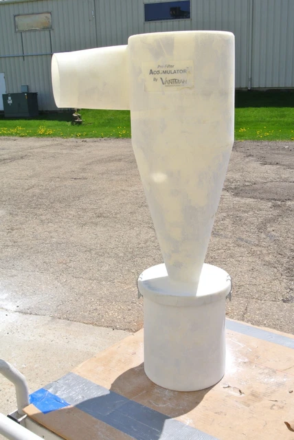 Vaniman Pre Filter Accumulator for Dust Collectors Dental Lab Dust Collection