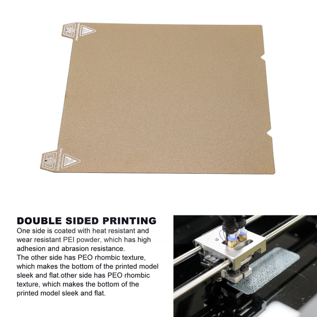 Autocollant Magnétique De Lit Chaud Lit D'Imprimante 3D Rond, Lit Chauffant Magnétique Flexible
