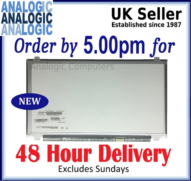 15.6" LED LCD Screen CHIMEI INNOLUX N156BGE-E41 eDP 30PIN Laptop Display Panel