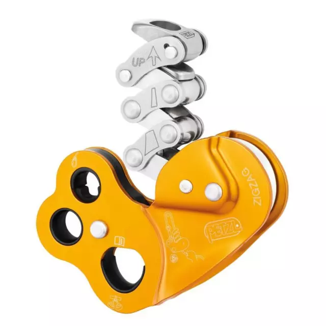 Petzl ZIGZAG Abseilgerät Sicherungsgerät Abseilrolle Baumpflege Baumklettern