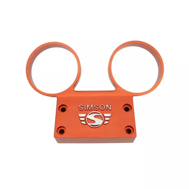 Simson Tacho S51 S50 S53 Armaturenträger für Tachometer Drehzahlmesser Orange