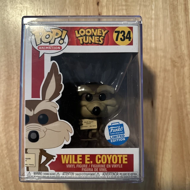 Funko Pop! Looney Tunes #734 Wile E. Coyote Funko Shop Exclusive W/Protector