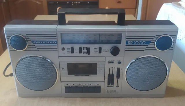 Grundig RR 1000 Boombox Stereo Radio Registratore