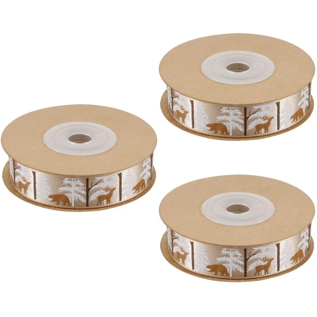 3x Urlaub Haar Bögen Band Weihnachten Geschenk Band Weihnachten Haar Bögen, 6