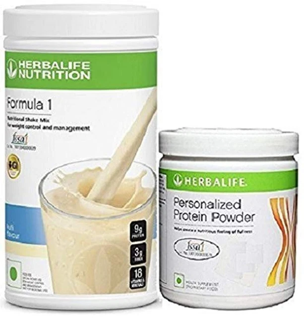 Herbalife Formula 1 (kulfi) 500 g avec poudre de protéines personnalisée...