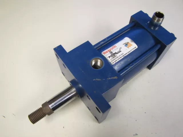 Rexroth X01046209 12-1/2" - 15-1/2" 3" Stroke Air Pneumatic Cylinder Rebuilt