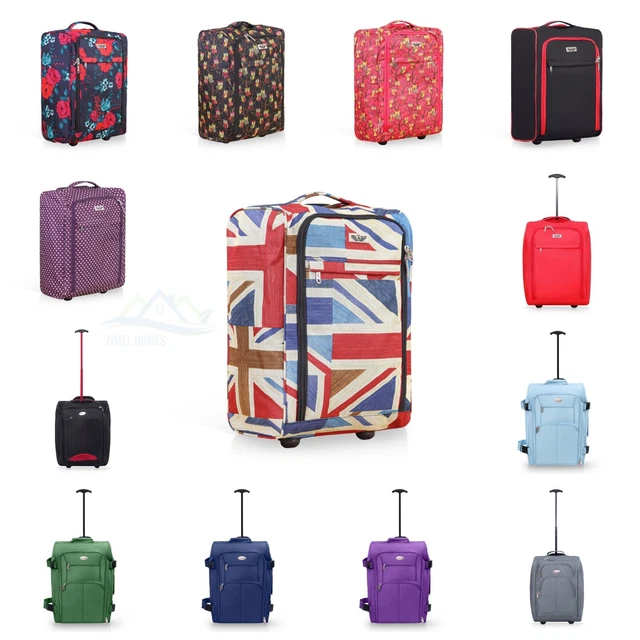 Ryanair 55 cm Cabin Carry On Hand Luggage Suitcase Approved Trolley Case Bag