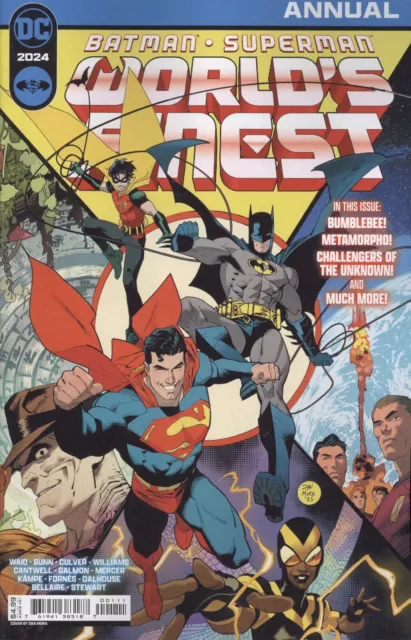 Batman Superman Worlds Finest 2024 Annual #1 Cover A Dan Mora Vf/Nm Dc Hohc 2024