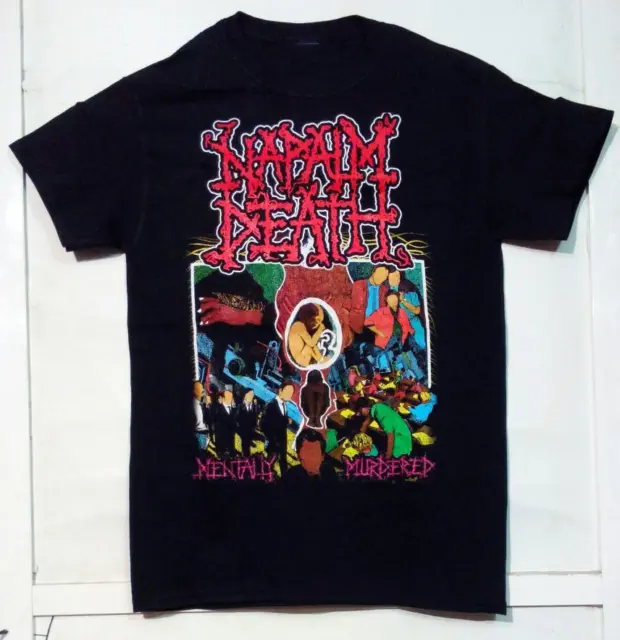 Napalm Death Mentally Murdered T-shirt Cotton For men Women S-4XL CB307