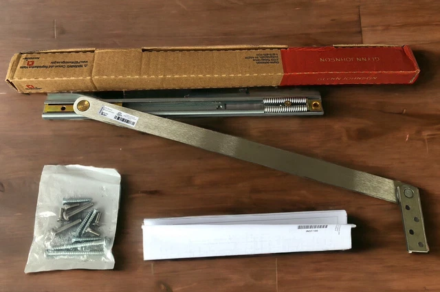 NEW Glynn Johnson OH.11293 104S US32D 1-3/4" Door Concealed Overhead Stop