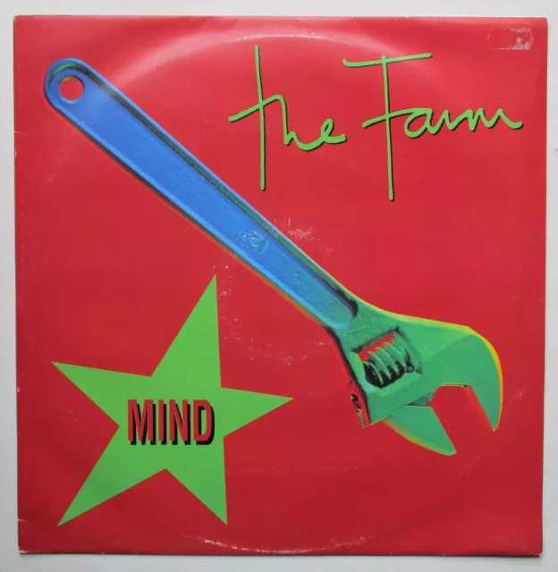 The Farm - 12" Single - Mind - 1991 - Produce Records - MILK 105T - P/S - EX/VG+