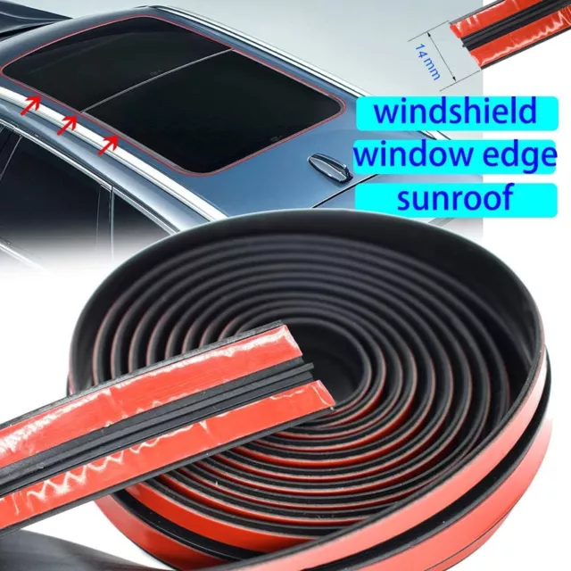 Car Door Edge Protector Anti-Scratch Protection Strip Trim Seal Rubber Strip DIY