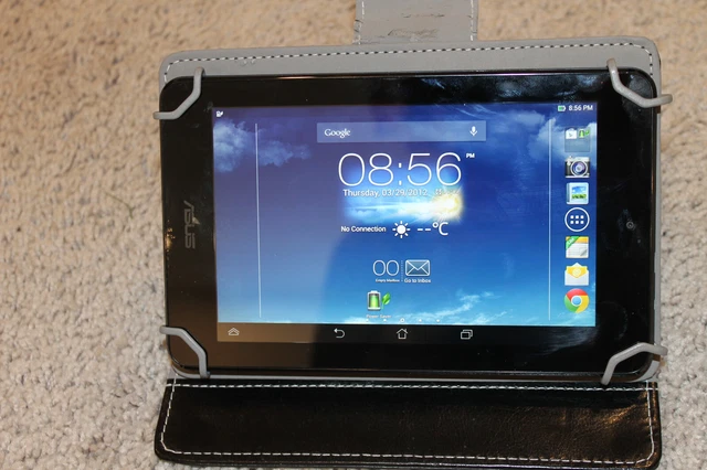 ASUS MeMO Pad, Wi-Fi, 7in - Black, working model K008, bundle