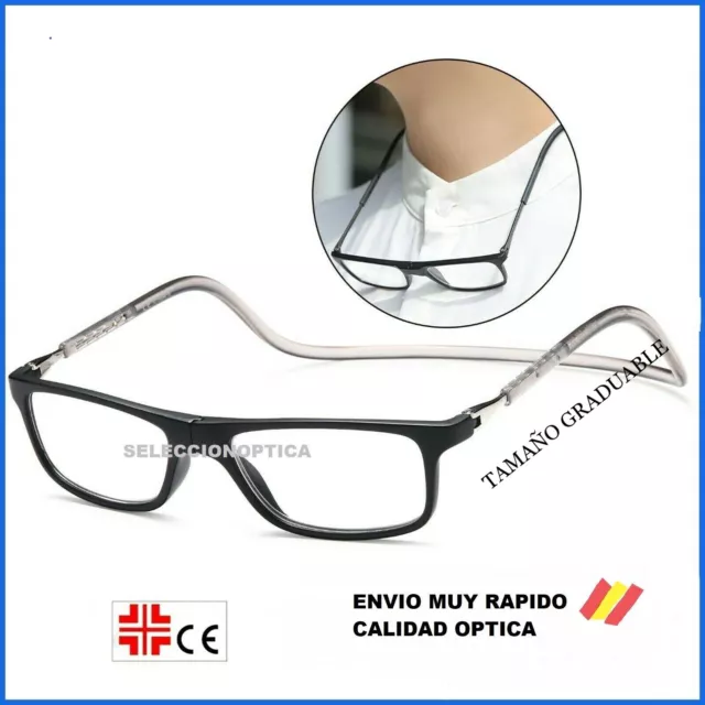 GAFAS LECTURA presbicia TIPO CLIC TODAS LAS GRADUACIONES