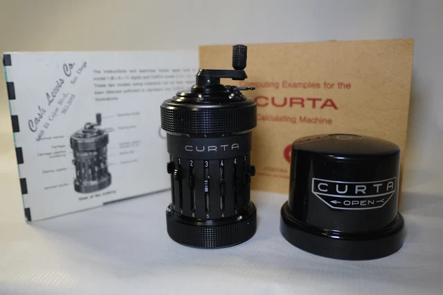 ♕♕♕ RARE - CURTA Calculator TYPE I #69019 Prime! Mint Condition - 1968 ♕♕♕ ♕♕♕ RARE - CURTA Calculator TYPE I #69019 Prime! Mint Condition - 1968 ♕♕♕