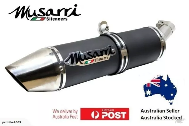 Honda CBR250R CBR 250 R 2011-2012-2013-2014  Musarri Black slipon Exhaust