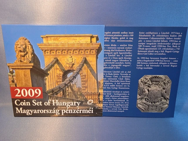 Hungary, 2009, Coin set of Hungary, BU, UNC, Mintage: 5000 pcs