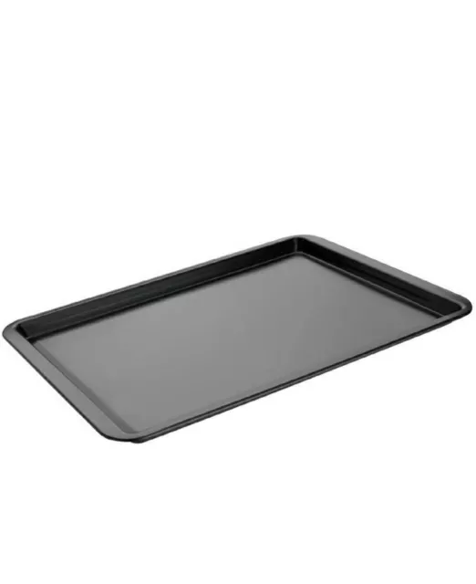 Baking Tray Vogue Non-Stick  370X257X16mm Carbon Steel Serving Platter