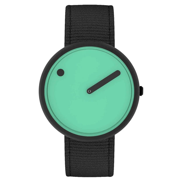 Picto R44020-R006 Uomo Verde Dial Riciclato Cinturino Polso