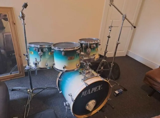 Drum Kit Acoustic Mapex PRO M Grey Fade USED! RKPM090923