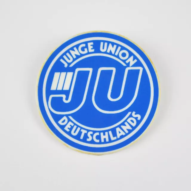 JU Junge Union Deutschlands - alte Brosche - Anstecknadel - Button - Vintage CDU