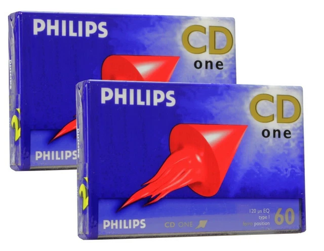 Audio Kassette - Philips Ferro FSX 60 (Type I Normal) (1Stück