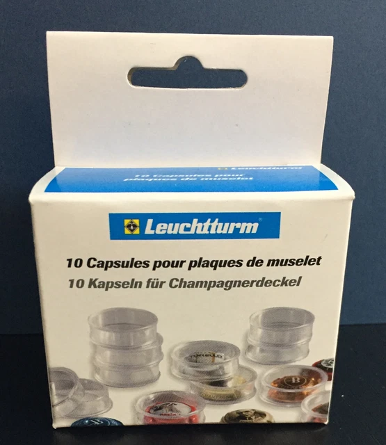 Leuchtturm Recharges COMPART Pour 35 Muselets De Champagne Ou Capsules - Lot De 5 Feuilles