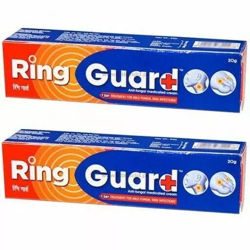 2 Boxes x Ring Guard Ointment 20g 40g