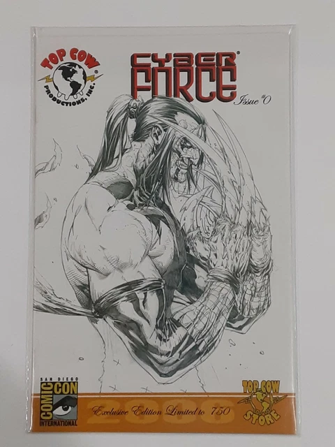 Cyber Force #0  San Diego Comic Con limited 750 Top Cow Image Comics FIRST PRINT