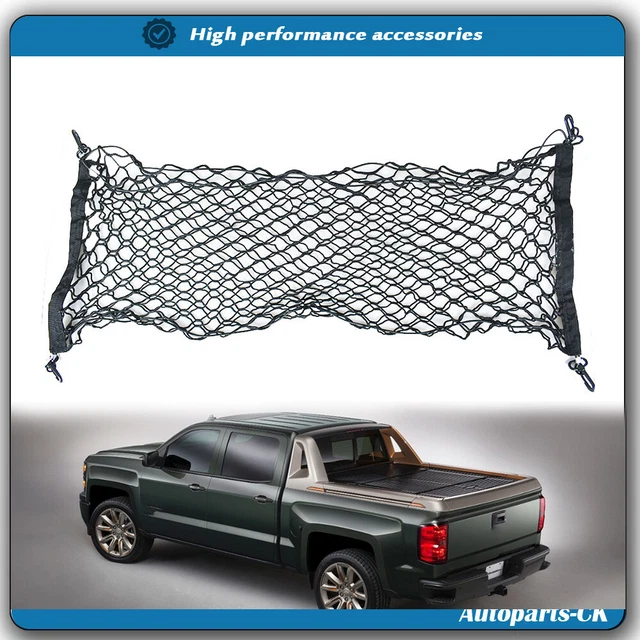 Universal Car Cargo Net Mesh Storage Pockets Pouch For SUV Van 43.30" x 15.75"