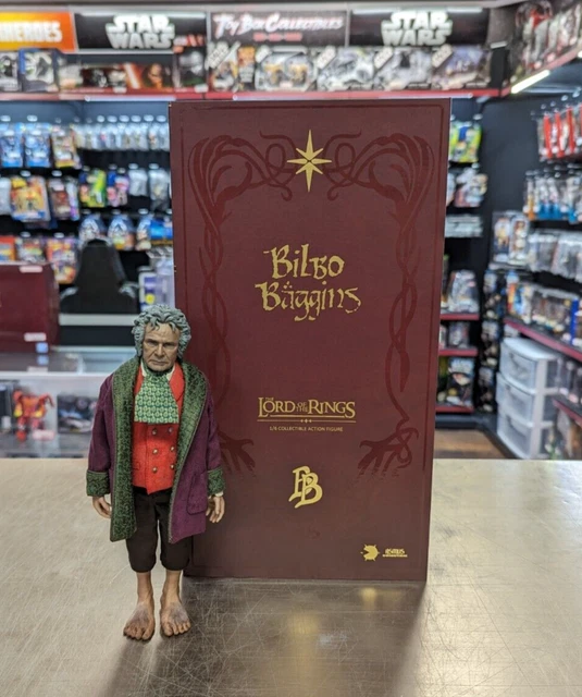 The Lord Of The Rings Bilbo Baggins Asmus LOTR031 Le Seigneur Des Anneaux Bilbon Sacquet Action Figurine 1 6