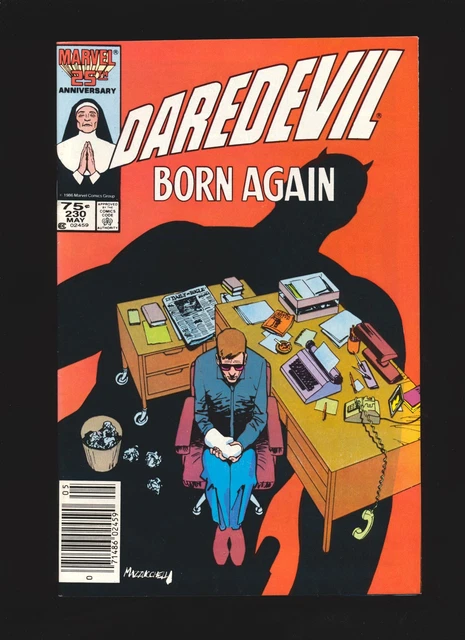 Daredevil # 230 Newsstand - Born Again by Frank Miller VF/NM Cond.