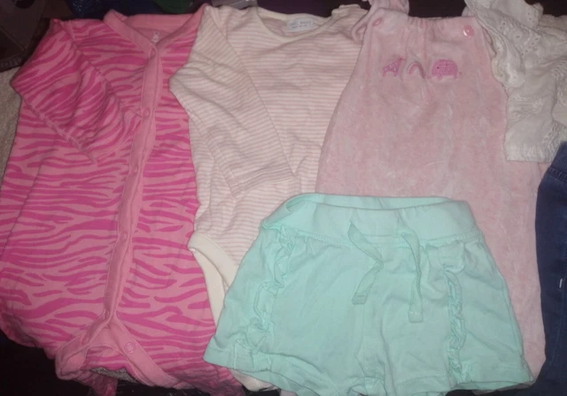 Baby Girl Age 6 To 9 Months Clothes Bundle Good Quality And Condition 6 It Items 2