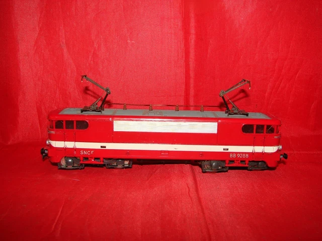 Jouef Ho Sncf Loco Electrique BB 9288 Livrée Rouge sans Boite Jouef Ho Sncf Loco Electrique BB 9288 Livrée Rouge sans Boite