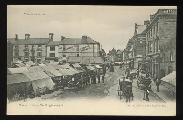 NORTHANTS Wellingborough Market Place PPC