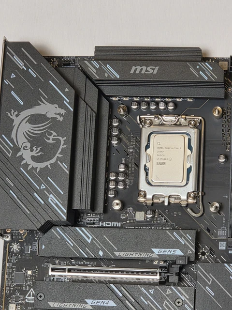 MSI MAG Z890 GAMING PLUS WIFI Intel Ultra 7 265KF CPU Bundle £363.70 ...