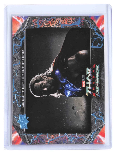 2022 UPPER DECK Marvel Thor: Love and Thunder Weekly SP Variants