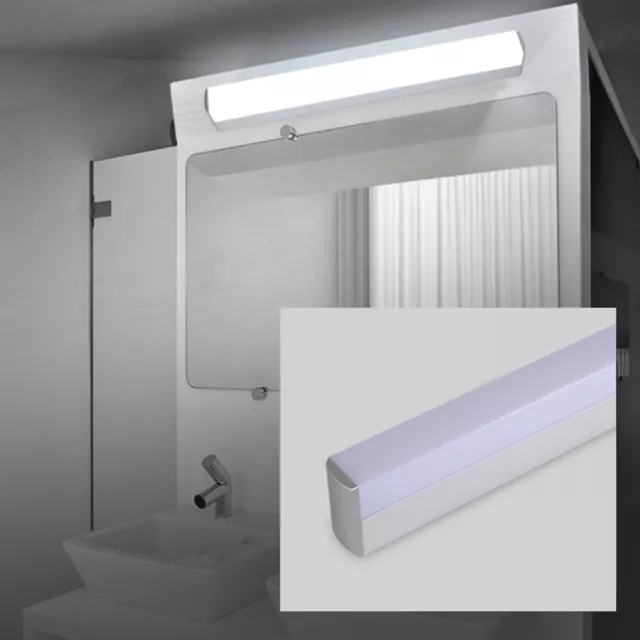 Espejo de lavabo LED de baño luz de pared de techo lámpara interior