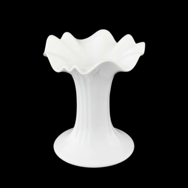 Tavola Argos - portacandele 11 cm - come nuovo - bianco - Hutschenreuther