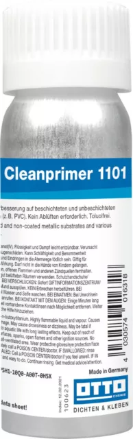 Otto Cleanprimer 1101 1L Limpiador Adhesivo Para Ottoseal-Silicon P. Ej. PVC