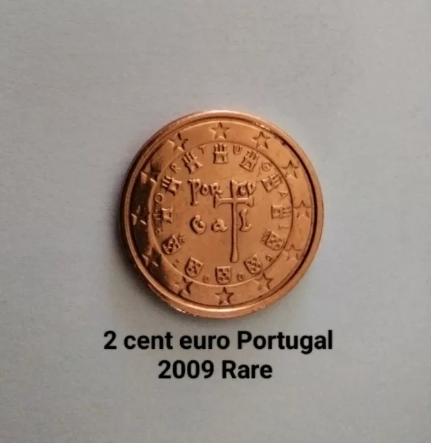 Portugal, 2 Euro Cent, 2009, Lisbonne KM:74 / brillant splendide/ poste suivi/