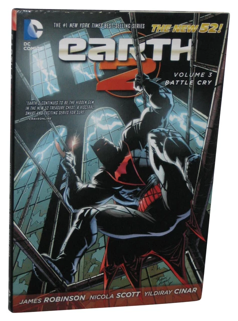 DC Comics Earth 2 Vol. 3 Battle Cry New 52 (2014) Hardcover Book