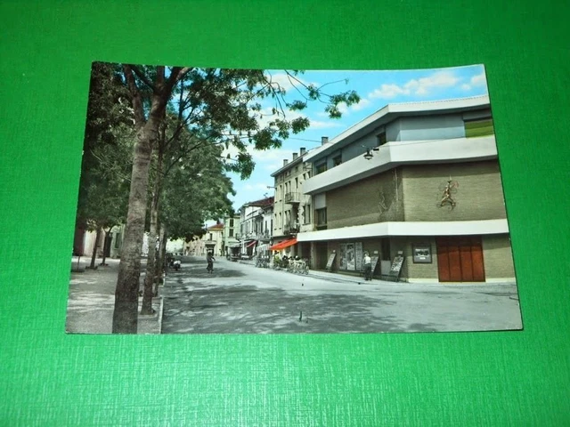 Cartolina Ostiglia - Via XX Settembre 1962