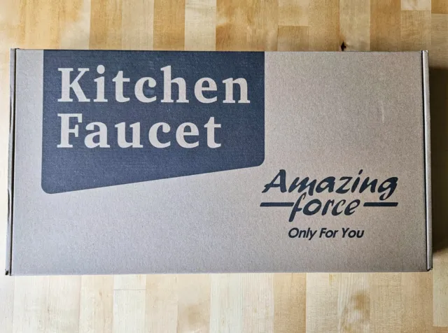 Amazing Force Kitchen Faucet - Sink Tap with Pull Out Spray Mixer  - NEW 3