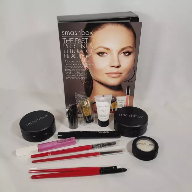 Smashbox Beauty #4 Makeup Kit 12-pc Set 2X Halo Hydrating Perfecting Powder FAIR