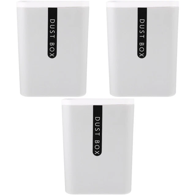 3pcs Desktop-Mülleimer können resistente Müllschaufel-Haushaltsmüll mit Müll